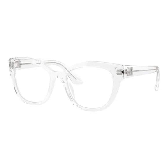 NEW MIU MIU EYEGLASSES MIU MIU MU05XV 15Z1O1 CLEAR EYEWEAR MU 05XV